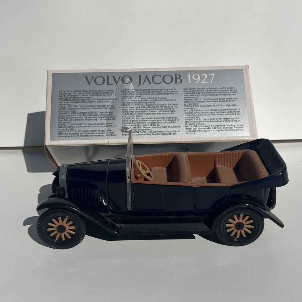 Vtg Stahlberg Volvo OV4 Jakob Jacob 1927 1/20 Scale Plastic Model Car Finland